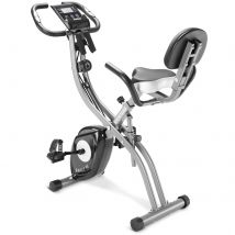 Sportana Hometrainer Eagle 3 - Inklapbaar 10 Niveaus – Zilver Zwart