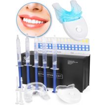 Nuvance - Kit de blanchiment des dents - 5 seringues sans peroxyde (0%) - Blanchisseurs de dents - Kit de blanchiment des dents - Dents blanches