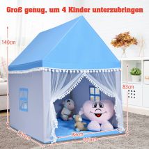 Tente enfant Coast Maison de jeux Maison de jeux Princesse Tente enfant Princesse Bleu