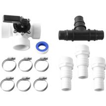 Monzana 12-piece Bypass Set Pool Adapter Pool Accessories