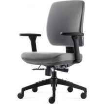 BENS 917-Ergo-1 - Siège de bureau ergonomique - Revêtement intégral en tissu - Gris