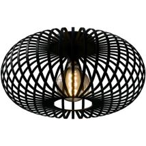 Plafonnier Nolt Noir - Plafonnier E27 Lampe - Industriel - ⌀ 40cm