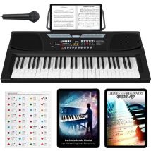 Finesse Keyboard Piano - 54 Touches - Stickers Piano - Electric Piano - Digital Piano - Child - Adults