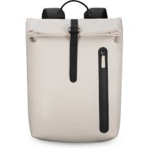 Pathsail Rolltop Backpack - 13.5L - 15.6 inches - Beige - Water Repellent - Metal Buckle - Laptop Compartment