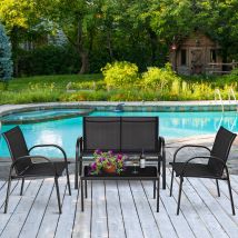 Coast 4-piece patio furniture set patio furniture garden furniture garden lounge set seating seating set