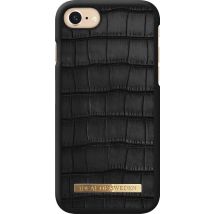 iDeal of Sweden Fashion Case Capri Black Croco iPhone 8/7/6/6S