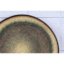 assiette IRIS Ø21,5cm - 6 pièces - Marron sauvage
