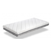 Matelas bébé Dormissimo - respirant et lavable - 60 x 120 x 11 cm - déhoussable - blanc