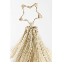 Maison des Saisons Décoration de Noël Arbre - H44 x Ø25 cm - Jute - Beige
