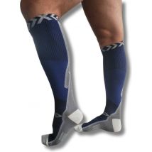 Sandside Support Socks - Compression Socks - Running Socks - Premium Active - Dark Blue - Size 36-40 S/M -2 Pair