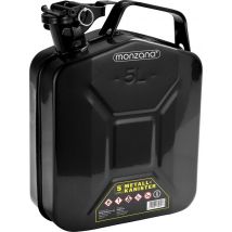 Jerrycan Monzana - 5 l Petrol - Acier laminé à froid