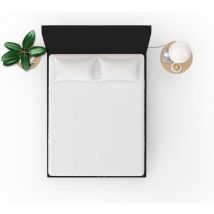 Drap-housse en coton Jersey de Beau Maison - blanc - 160/180 x 200 cm