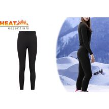 Sous-vêtements thermiques pour dames - Leggings thermiques pour dames - Noir - M - Vêtements thermiques pour dames - Pantalons thermiques pour dames - Leggings thermiques - Pantalons thermiques pour dames