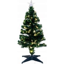 Home Styling Collection Sapin de Noël décoratif en fibre de verre - 90 cm