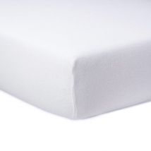 Vitality Pur - Drap-housse 100% coton - Jersey stretch - Blanc - 140x200