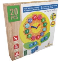 Marionnette - Jouets horloge en bois - Educatif - 1 set