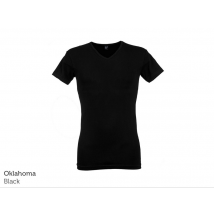 DERBY 4PACK T-SHIRT Round Neck Alan Red - XXL Black - Body Fit with Cotton and Elastane