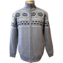 River Creek Cardigan doublé gris clair taille XXXXL