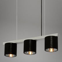 BRILONER - Lampe suspendue - 136 CM - Excl. 3X E14 - Antique Silver