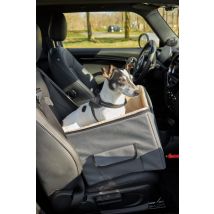 Siège auto Jake et Jacky - Panier auto pour chien - Siège auto Lookout - Pliable - Pour petites races de chiens