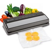 Machine sous vide - KitchenBrothers - Scelleuse sous vide - 4 modes - Inclut un rouleau de film, des sacs sous vide et un tuyau d'aspiration