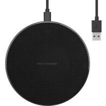 The Life Style Goods - Chargeur sans fil 10W - Câble inclus - Chargeur sans fil - Chargeur rapide - iPhone et Samsung