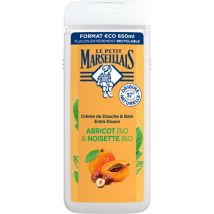 Le Petit Marseillais Bain-Douche Crème Extra Douce Abricot & Noisette Bio 650 ml