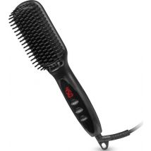 Nuvance - Brosse chauffante en céramique - 12 niveaux de chaleur - Brosse à coiffer - Brosse à cheveux - Brosse chauffante - 60W