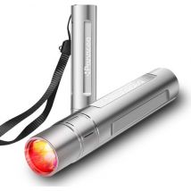 ReviveTorch Pain Relief Red Light Therapy Infrared Lamp - Soulagement de la douleur - Portable - Douleurs musculaires et articulaires - Corps et visage