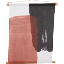 In The Mood Collection Maui Décoration murale - L100 x B82 cm - Beige