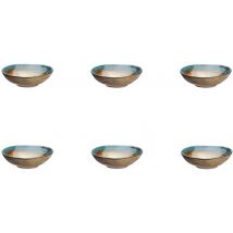 Plat ISLAND Ø11,5cm - 6 pièces - Terre et mer