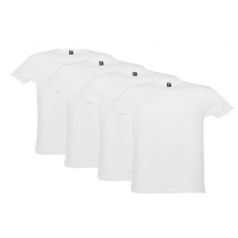 Alan Red 4-pack O-neck shirts derby white - taille L