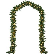 Nordlandia Guirlande Avec Lumières - Timer - Décoration de Noël - 500CM - Guirlande de Noël - Décoration de Noël - 100 LED - Batterie