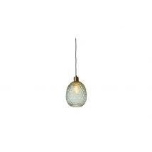 il s'agit de RoMi - Lampe suspendue Venise vert ovale - 18 × 18 × 27 cm