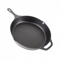 Pre-Seasoned Cast Iron Skillet Oven-Safe Cookware 30 cm
