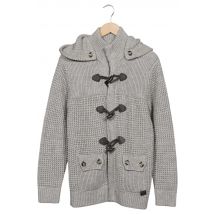 Absolut Joy Herren Strickjacke, Grau, Gr. L