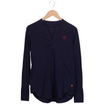 Adenauer &amp; Co Damen Langarmshirt, Marineblau, Gr. XS