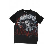 Amstaff Jungen T-Shirt, Schwarz, Gr. EU 146
