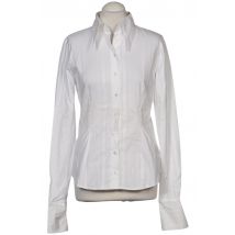 Anne Fontaine Damen Bluse, Weiß, Gr. M