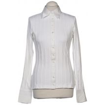 Anne Fontaine Damen Bluse, Weiß, Gr. FR 40