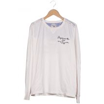 Arqueonautas Herren Langarmshirt, Cremeweiß, Gr. M