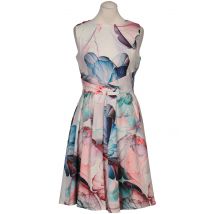 Ashley Brooke Damen Kleid, Mehrfarbig, Gr. EU 38
