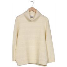 Atelier Goldner Schnitt Damen Pullover, Cremeweiß, Gr. EU 48