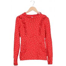 Blutsgeschwister Damen Kapuzenpullover, Rot, Gr. S