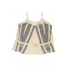 Cecilie Copenhagen Damen Top, Beige, Gr. M