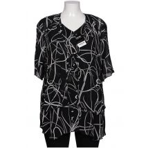 Chalou Damen Bluse, Mehrfarbig, Gr. EU 50