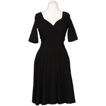 Collectif London Damen Kleid, Schwarz, Gr. EU 38