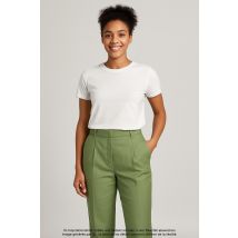 Dorothee Schumacher Damen Stoffhose, Grün, Gr. EU 38