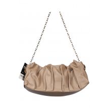Elleme Damen Handtasche gross Leder, Beige, Gr.