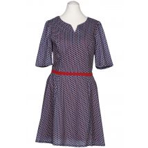 Fever London Damen Kleid, Mehrfarbig, Gr. EU 38